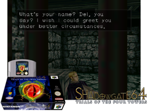 Shadowgate 64 - Trials of the Four Towers (Europe) (Es,It) Cover